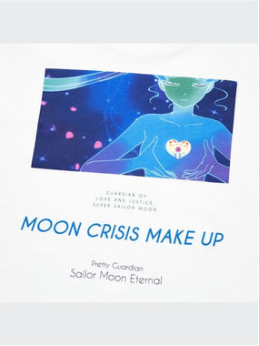 Sailor Moon UT Short Sleeve Graphic T-SHIRT Uniqlo Collab Size Large Unisex